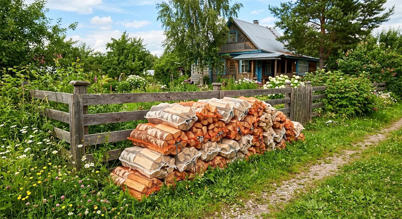 Дрова для дачи в Чехове